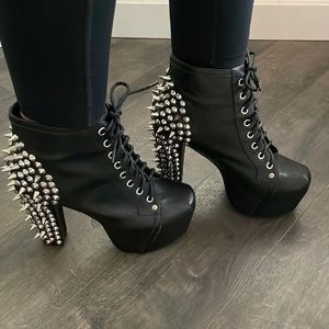 Jeffery Campbell spiked Lita boots